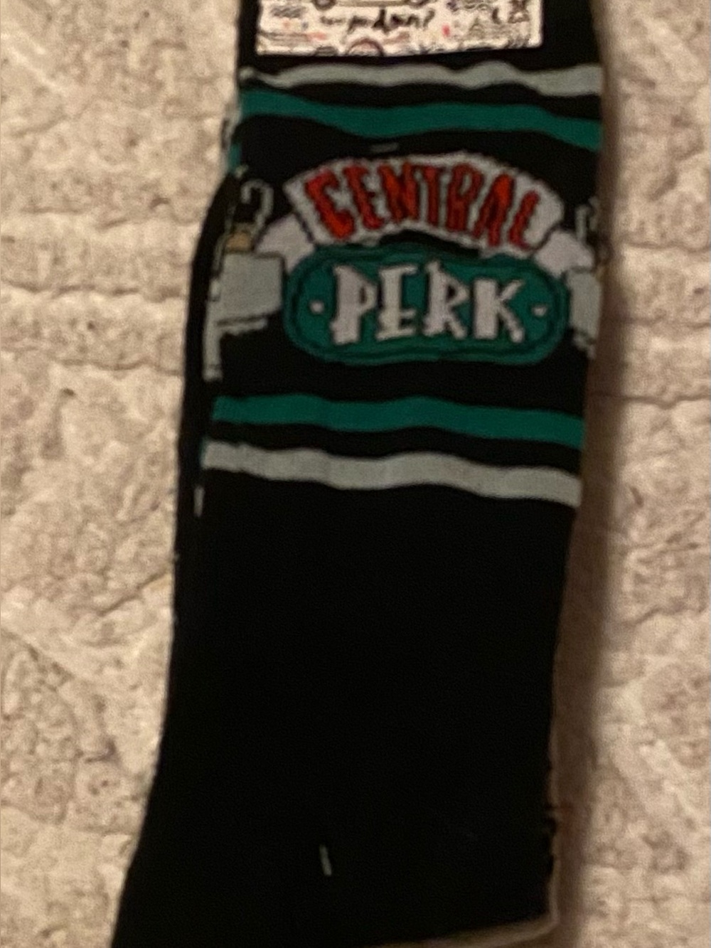 Friends Central Perk socks 2 pack shoe size 6-12